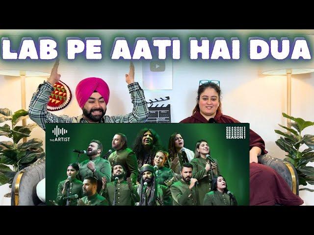 Preet Bani React on LAB PE AATI HAI DUA I Anthem I The Artist Season 1 | Presented By AAA Records