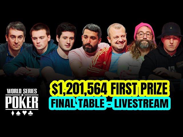 World Series of Poker 2023 | Millionaire Maker - FINAL TABLE