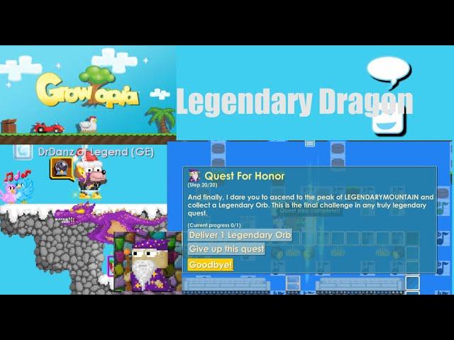 Growtopia | Getting Legendary Dragon