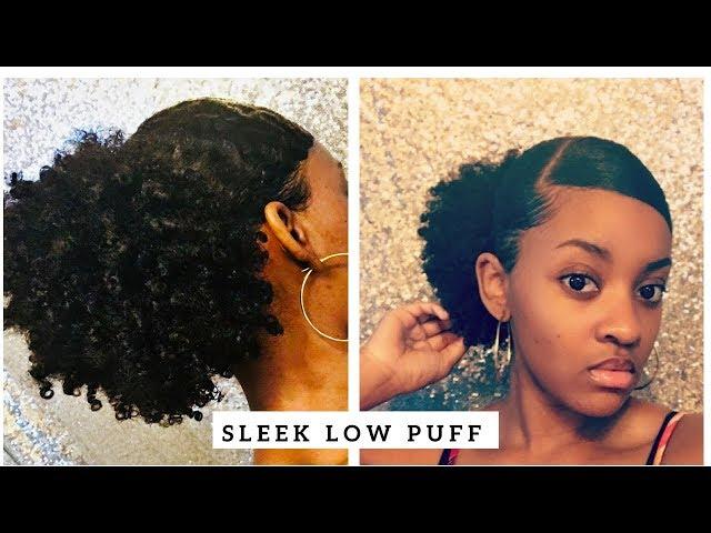 Sleek Low Puff Tutorial