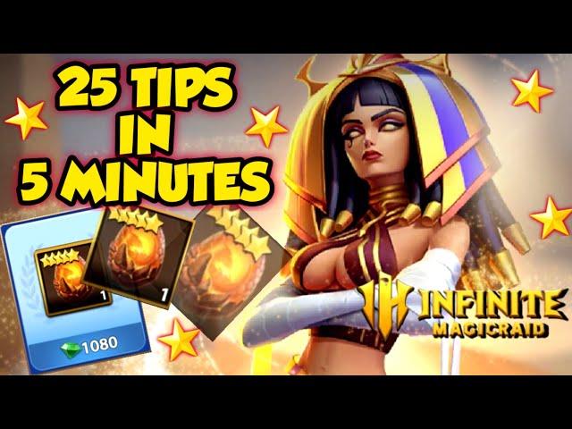 25 PRO TIPS for Infinite Magicraid in 5 MINUTES!?!