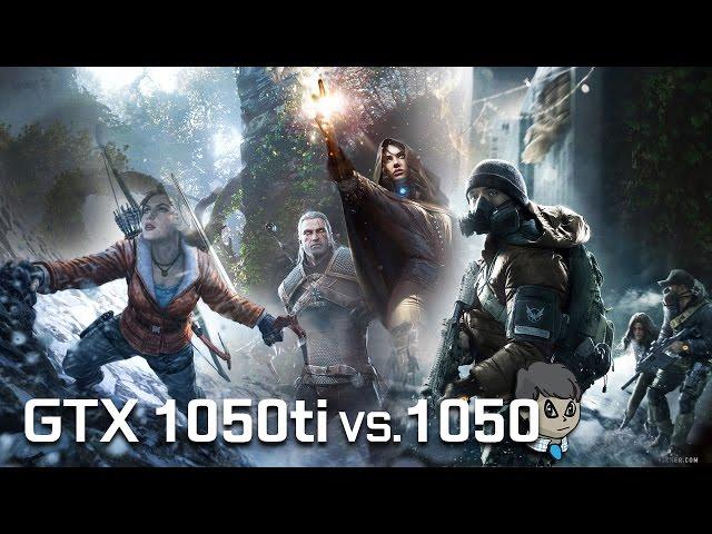 GTX 1050 TI vs 1050 \ Comparison with 10 Games \ GTA V to ME Andromeda