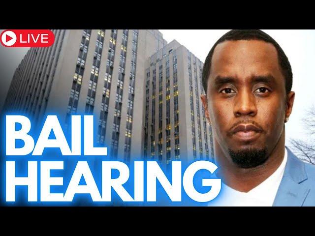 BAIL HEARING!! Sean "Diddy" Combs. Manhattan New York. LIVE.