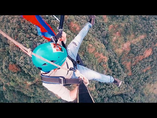 World's Highest Longest and Steepest Zipline at Pokhara,Nepal|Highground Adventure Nepal