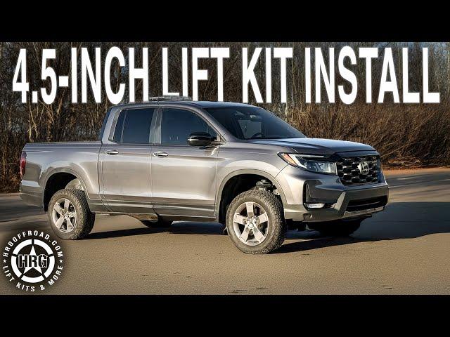 How to lift the 2017-25 Honda Ridgeline with the HRG Offroad 4.5 inch BEAST Kit!