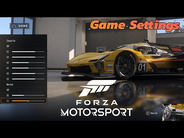 Forza Motorsport 8 2023: Unbelievable In-Game Settings Revealed!