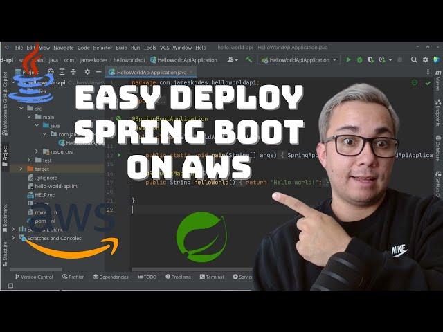 Easy Deploy Spring Boot to AWS Elastic Beanstalk Tutorial |  Step by Step Guide