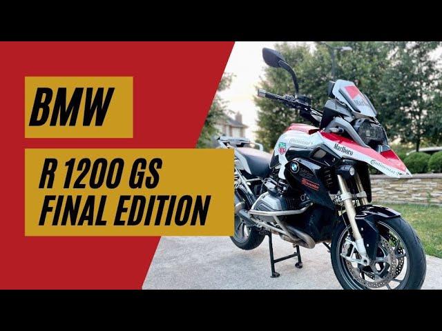 BMW R1200GS Final Edition | Рабочая лошадка в тюнинге | Мотоциклы для взрослых