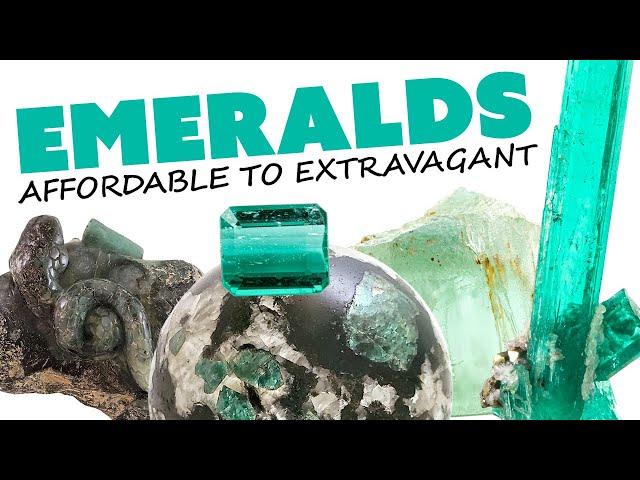 How To Collect Emeralds | Unboxing Spheres, Specimens & Cut Gems