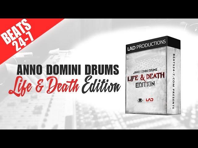 HIP HOP URBAN DRUM KIT Rap Hip Hop Drumkit "AD Drums - Life & Death Edition" | BEATS24-7.COM