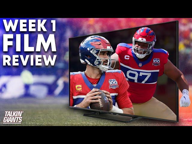 Giants Week 1 Film Review