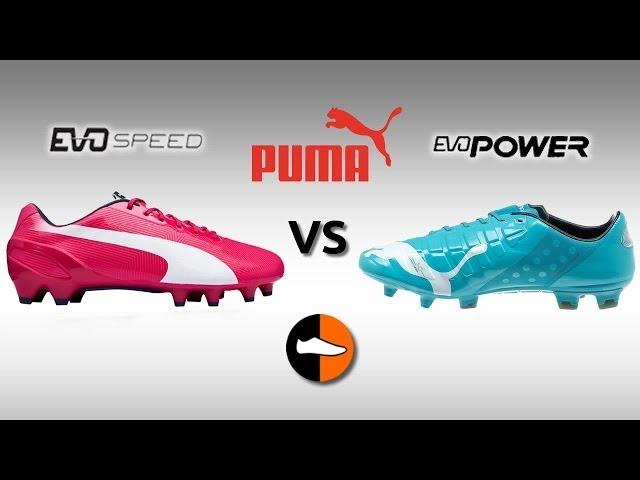 Comparing Puma's evoSPEED 1.2 to the evoPOWER 1