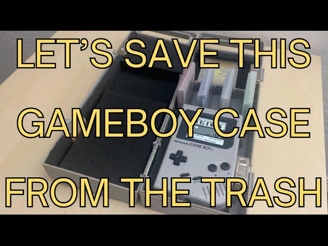 Trying to Save this old Gameboy Case from the Trash! #whattmeter #gamingcommunity #gameboy