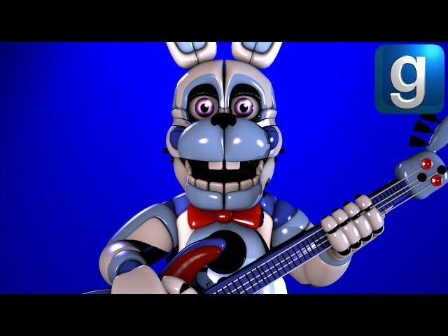 Gmod FNAF | Review | Brand New Funtime Bonnie Ragdoll!