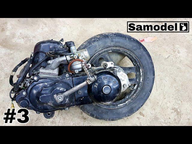 How to disassemble a Honda Dio 28 engine