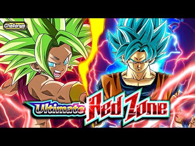 EZA TEQ SSJ2 KEFLA VS. BLUE GOKU! THE ULTIMATE RED ZONE! (DBZ: Dokkan Battle)