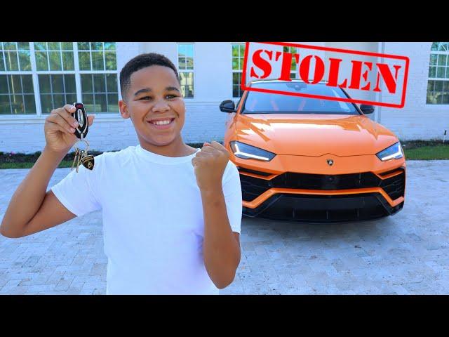 Boy STEALS LAMBORGHINI for TIK TOK FAME, Learns His Lesson!