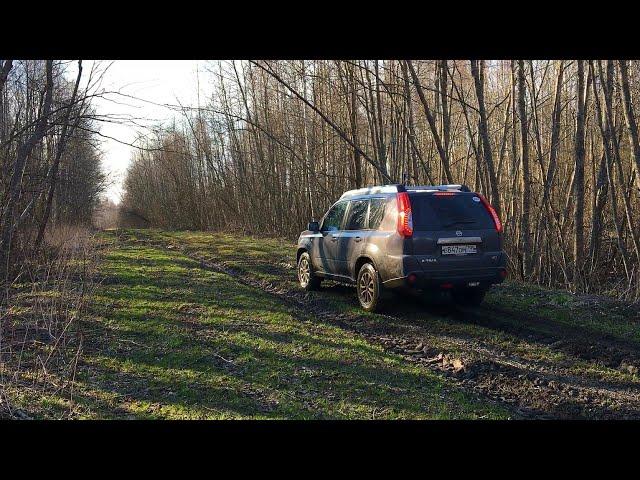 Nissan X-Trail  + Bridgestone Dueler A/T001 на бездорожье