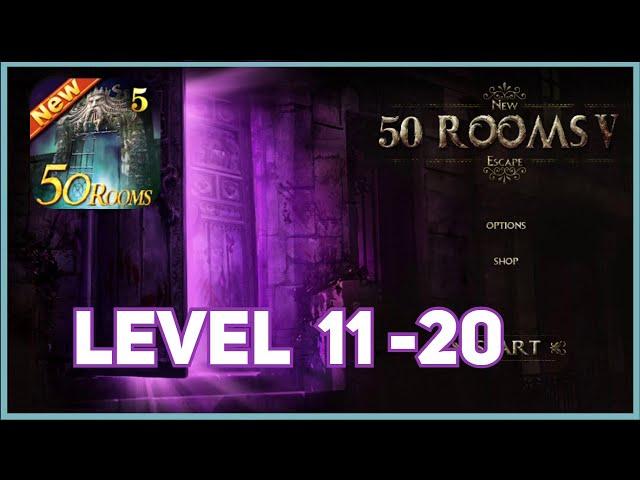 New 50 Rooms Escape 5 Level 11 12 13 14 15 16 17 18 19 20 Walkthrough