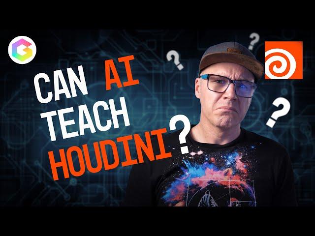 Can AI Teach SideFX Houdini? | Exploring AI in 3D Software Learning