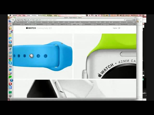 Как пользоваться часы Apple watch эпл вотч iwatch