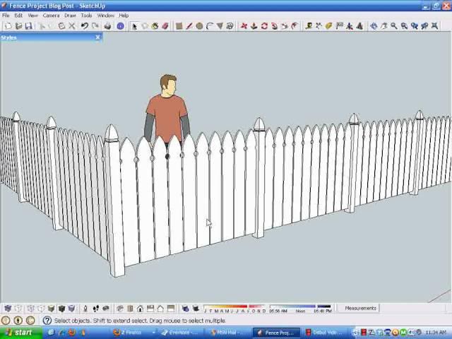 SketchUp Fencing Lessons Part A.wmv