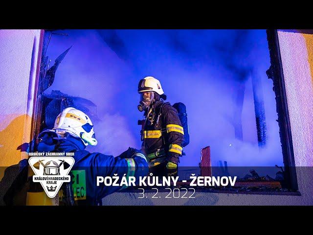 3. 2. 2021 - Požár Žernov