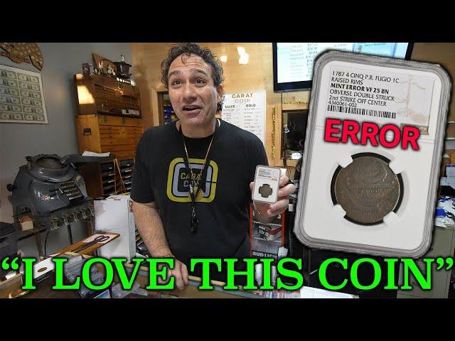 YOU WON'T Find Another Coin LIKE THIS! Coin Dealer REVEALS INSANE Error Coin! (Shop Negotiations)