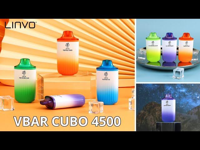 LINVO VBAR CUBO 4500 Disposable Kit | 400mAh rechargeable battery| Elegomall