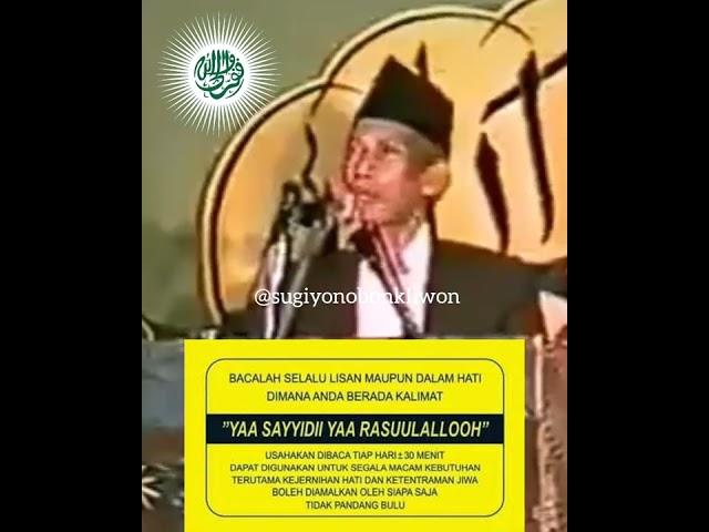 Hadrotus Syeh Mbah Kyai H Abdul Majid Ma'roef QS wa RA