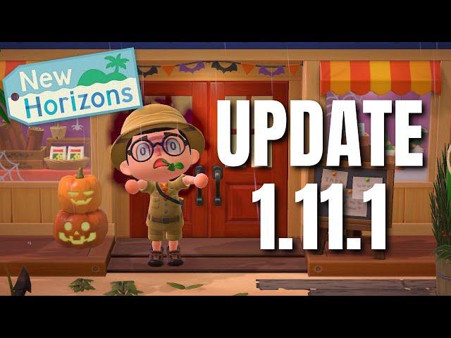 NEW ACNH UPDATE 1.11.1 !!?? | Nintendo fixed some issues!