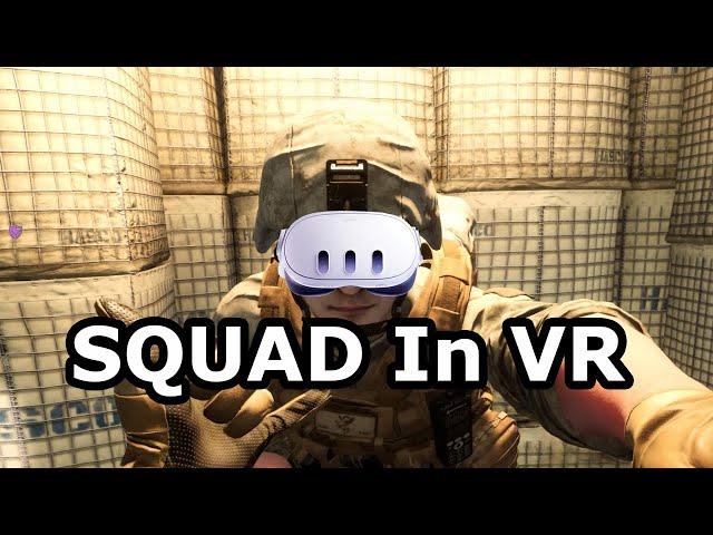 Squad VR (Yes really) | Tutorial in the description