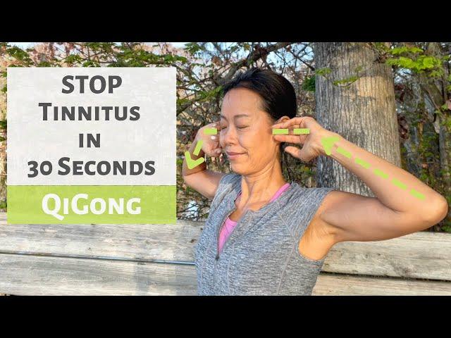 STOP TINNITUS IN 30 SECONDS | QIGONG | TCM