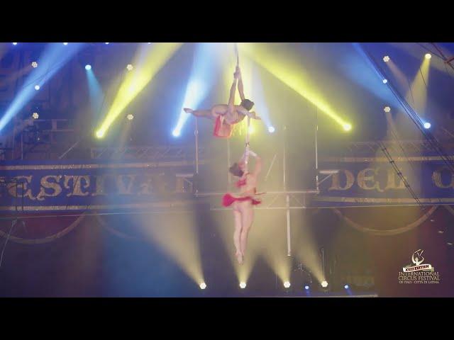 DUO VIVA (UKRAINE, AERIAL STRAPS) - 23rd Int. Circus Festival of Italy (2022)