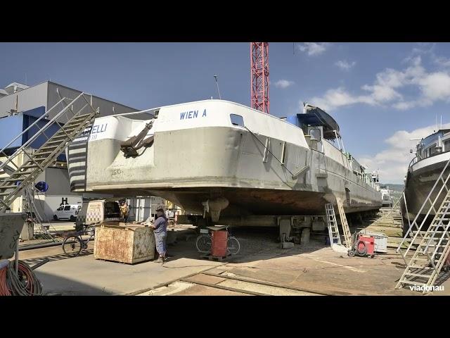 viadonau-Schiff MS Negrelli wird zum LIFE-Boat 4 Sturgeon