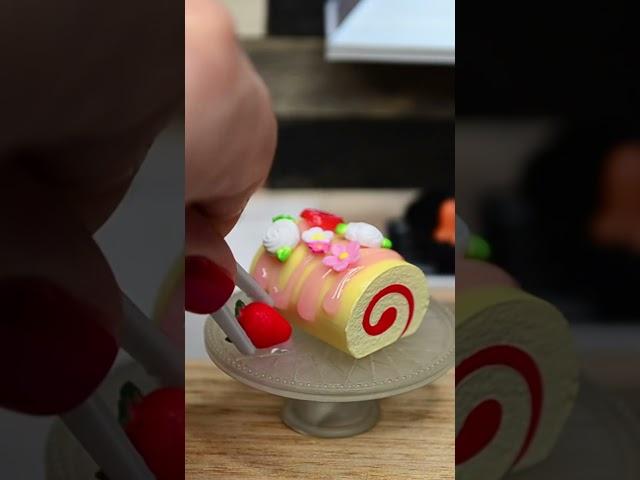 Mini princess roll cake#miniverse