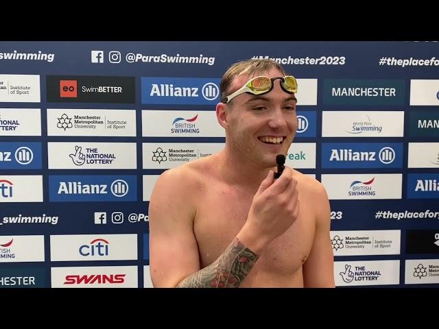 Barry McClements - Para Swimming World Championships 2023 - Day 5/Session 2