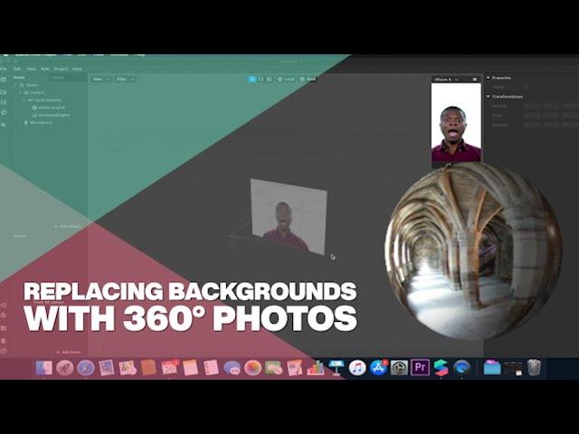 Replacing Backgrounds (360° Photos) | Spark AR Studio