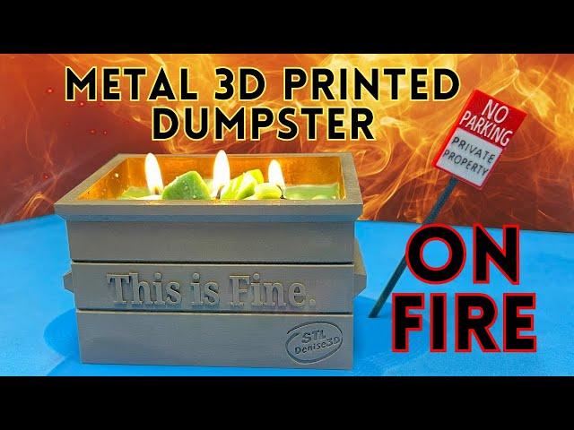 This is fine: 3D Printing with Steel