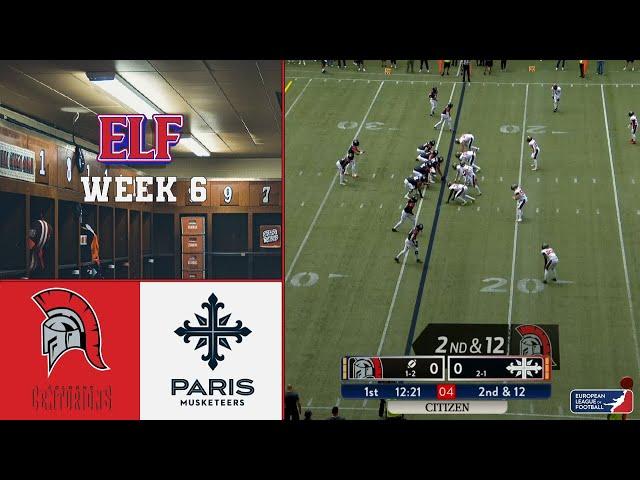 Cologne Centurions VS Paris Musketeers - Highlights ELF | Week 6