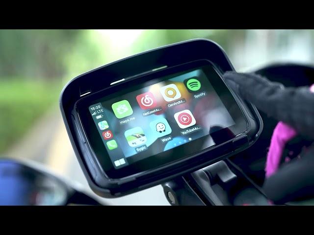 CarPlay Dashboard Console for Motorcycles