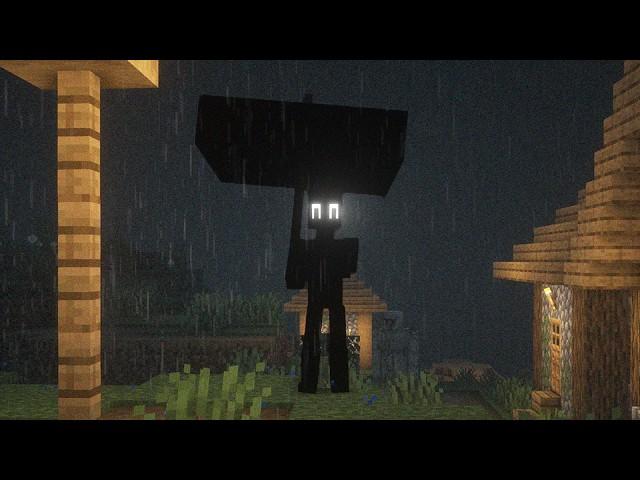 Investigating The Rain Man Horror Minecraft Mod..