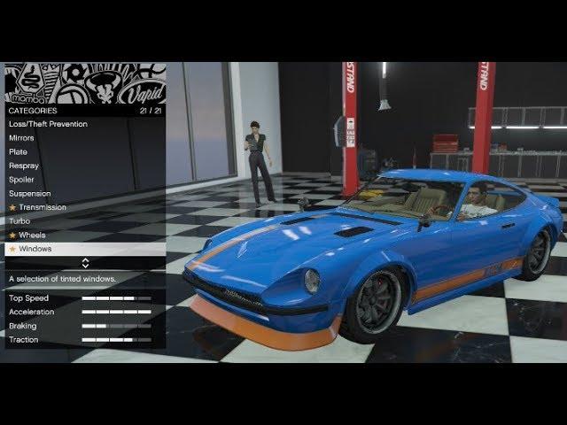 GTA 5 - DLC Vehicle Customization (Karin 190z) and Review