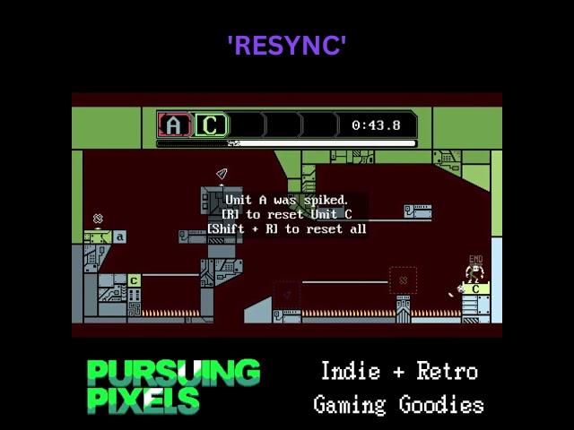 RESYNC // #PursuingPixels #indiegames #retrogaming