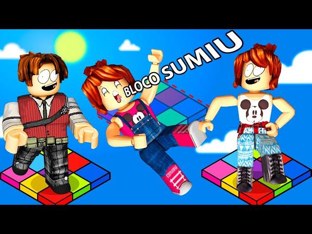 3 PLAYERS JUNTOS para passar o parkour no Roblox!