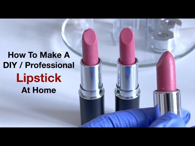 How To Make A DIY  Professional Lipstick At Home