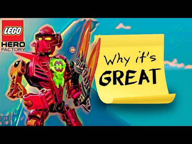 Why LEGO Hero Factory was SO GREAT!