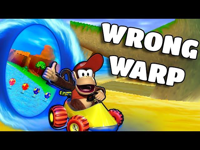 How Speedrunners Break Diddy Kong Racing By Warping