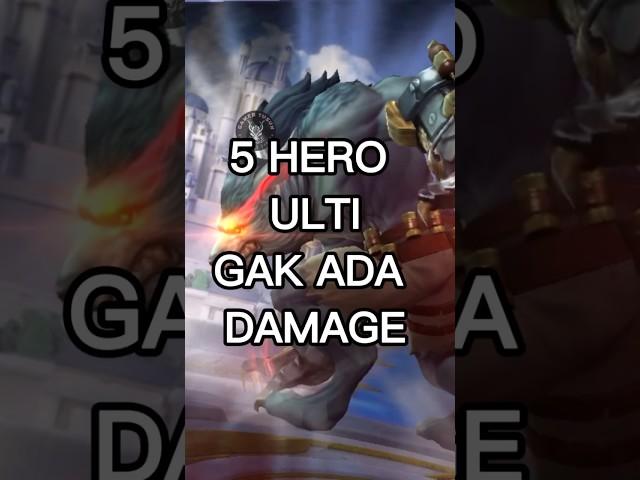 5 HERO ULTI NO DAMAGE #shorts