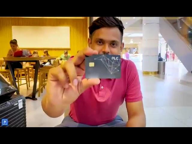 The Platincoin card is in India #PLC #Platincoin #PLCUltima #cryptocurrency #crypto